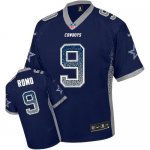 Jerseys Factory Cheap Nike Cowboys #9 Tony Romo Navy Blue Team C