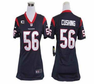 Jerseys Factory Cheap Nike Texans #56 Brian Cushing Navy Blue Te