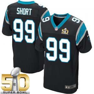 Jerseys Factory Cheap Nike Panthers #99 Kawann Short Black Team