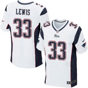 Jerseys Factory Cheap Nike Patriots #33 Dion Lewis White Men's S