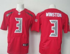 Jerseys Factory Cheap Nike Buccaneers #3 Jameis Winston Red Men'