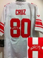 Jerseys Factory Cheap Nike Giants #80 Victor Cruz White Men's Em