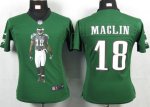 Jerseys Factory Cheap Nike Eagles #18 Jeremy Maclin Midnight Gre