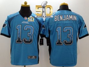 Jerseys Factory Cheap Nike Panthers #13 Kelvin Benjamin Blue Alt