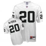 Jerseys Factory Cheap Nike Raiders #20 Darren McFadden White Sti