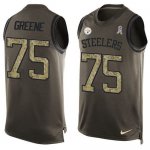 Jerseys Factory Cheap Nike Steelers #75 Joe Greene Green Men's S