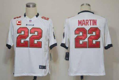 Jerseys Factory Cheap Nike Buccaneers #22 Doug Martin White With
