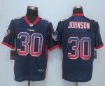 Jerseys Factory Cheap Nike Texans #30 Kevin Johnson Navy Blue Te
