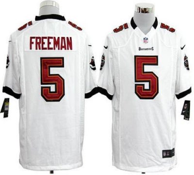 Jerseys Factory Cheap Nike Buccaneers #5 Josh Freeman White Men'