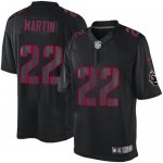 Jerseys Factory Cheap Nike Buccaneers #22 Doug Martin Black Men'