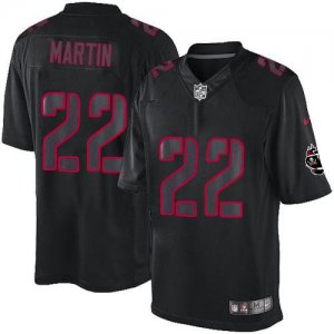 Jerseys Factory Cheap Nike Buccaneers #22 Doug Martin Black Men'