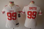 Jerseys Factory Cheap Nike 49ers #99 Aldon Smith White Women's E