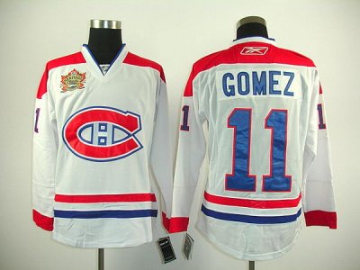 Jerseys Factory Cheap Canadiens #11 Saku Koivu Embroidered White