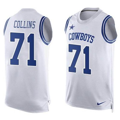 Jerseys Factory Cheap Nike Cowboys #71 La'el Collins White Men's