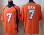 Jerseys Factory Cheap Nike Broncos #7 John Elway Orange Team Col