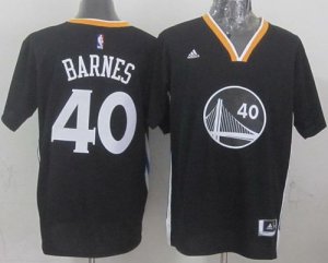 Jerseys Factory Cheap Warriors #40 Harrison Barnes Black New Alt