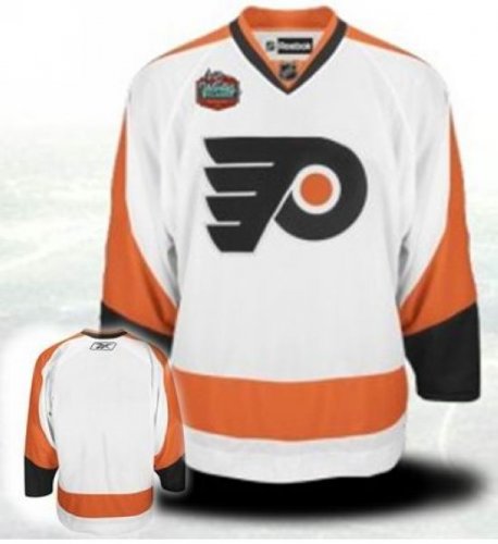 Jerseys Factory Cheap Flyers Blank Embroidered Winter Classic Wh