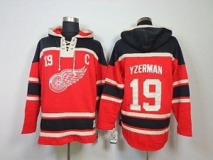 Jerseys Factory Cheap Red Wings #19 Steve Yzerman Red Sawyer Hoo