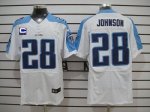 Jerseys Factory Cheap Nike Titans #28 Chris Johnson White With C