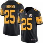 Jerseys Factory Cheap Nike Steelers #25 Artie Burns Black Men's