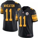 Jerseys Factory Cheap Nike Steelers #11 Markus Wheaton Black Men