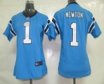 Jerseys Factory Cheap Nike Panthers #1 Cam Newton Blue Alternate