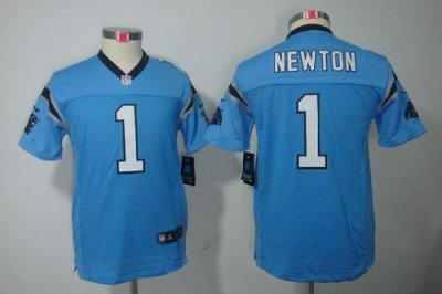 Jerseys Factory Cheap Nike Panthers #1 Cam Newton Blue Alternate