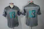 Jerseys Factory Cheap Nike Dolphins #13 Dan Marino Grey Shadow Y