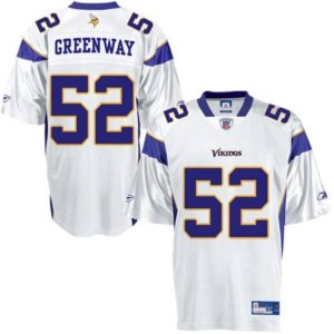 Jerseys Factory Cheap Vikings #52 Chad Greenway White Stitched N