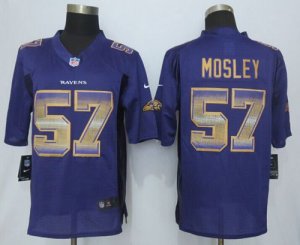 Jerseys Factory Cheap Nike Ravens #57 C.J. Mosley Purple Team Co