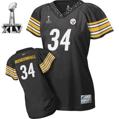 Jerseys Factory Cheap Steelers #34 Rashard Mendenhall Black Wome