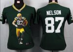 Jerseys Factory Cheap Nike Packers #87 Jordy Nelson Green Team C