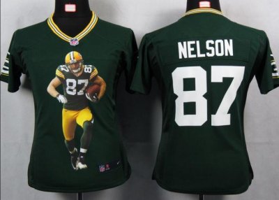 Jerseys Factory Cheap Nike Packers #87 Jordy Nelson Green Team C