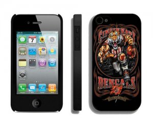 Jerseys Factory Cheap NFL Cincinnati Bengals IPhone 4/4S Case_3