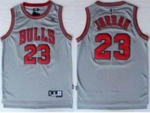Jerseys Factory Cheap Revolution 30 Bulls #23 Michael Jordan Gre