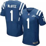 Jerseys Factory Cheap Nike Colts #1 Pat McAfee Royal Blue Team C