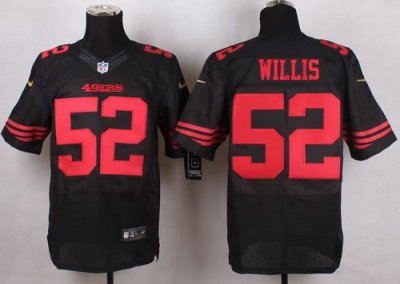 Jerseys Factory Cheap Nike 49ers #52 Patrick Willis Black Altern
