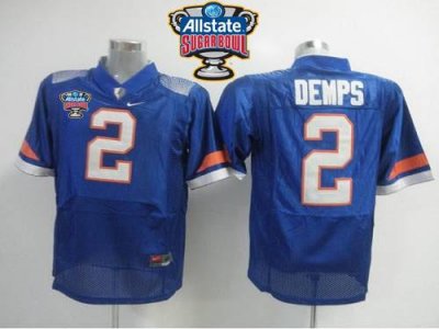 Jerseys Factory Cheap Gators #2 Jeff Demps Blue Allstate Sugar B