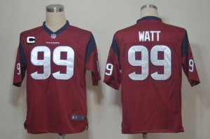 Jerseys Factory Cheap Nike Texans #99 J.J. Watt Red Alternate Wi