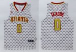 Jerseys Factory Cheap Hawks #0 Jeff Teague White Swingman Stitch