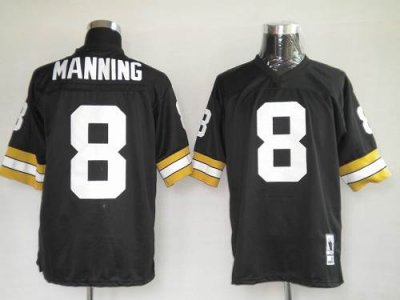 Jerseys Factory Cheap Mitchel & Ness Saints #8 Archie Manning Bl