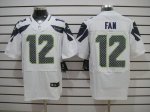 Jerseys Factory Cheap Nike Seahawks #12 Fan White Men's Stitched