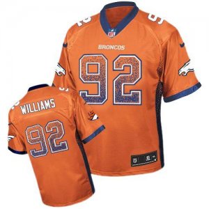 Jerseys Factory Cheap Nike Broncos #92 Sylvester Williams Orange