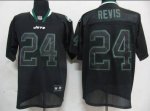 Jerseys Factory Cheap Jets #24 Darrelle Revis Lights Out Black S