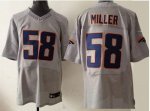 Jerseys Factory Cheap Nike Broncos #58 Von Miller New Grey Shado
