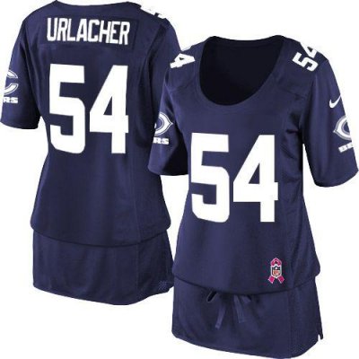 Jerseys Factory Cheap Nike Bears #54 Brian Urlacher Navy Blue Te