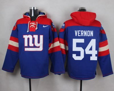Jerseys Factory Cheap Nike Giants #54 Olivier Vernon Royal Blue