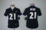 Jerseys Factory Cheap Nike Ravens #21 Lardarius Webb Black Alter