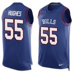 Jerseys Factory Cheap Nike Bills #55 Jerry Hughes Royal Blue Tea