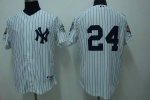 Jerseys Factory Cheap Yankees #24 Robinson Cano White Embroidere